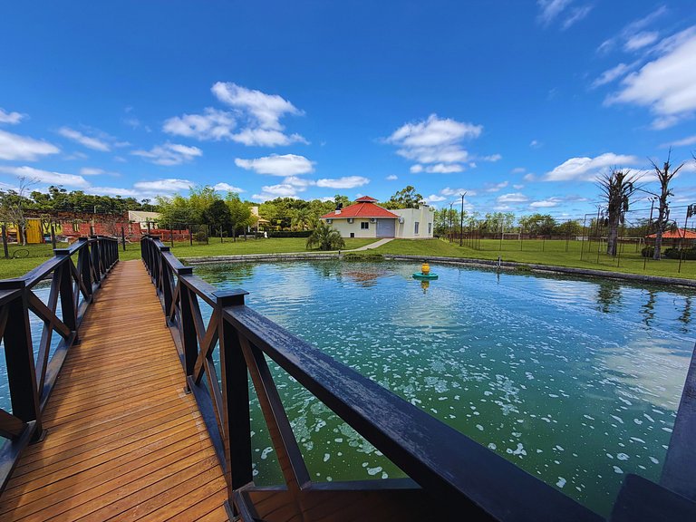 Refúgio Privativo em Foz do Iguaçu | Piscina & Lago