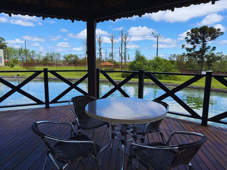 Refúgio Privativo em Foz do Iguaçu | Piscina & Lago