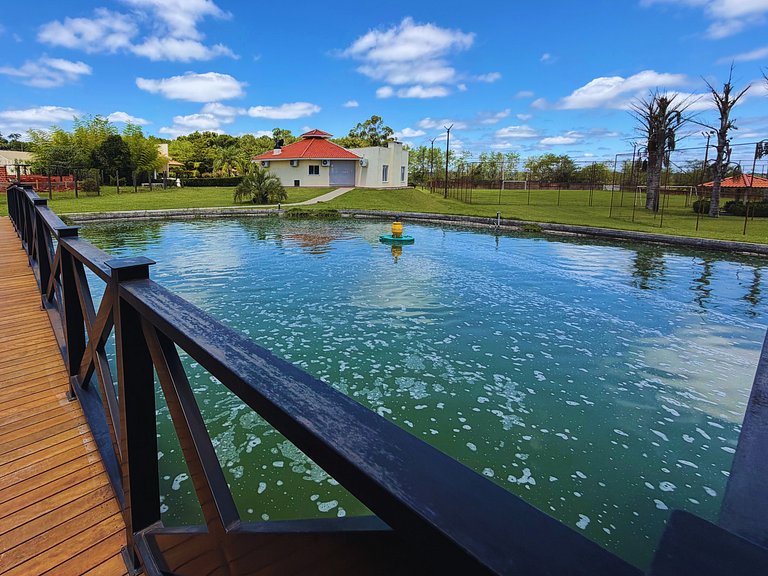 Refúgio Privativo em Foz do Iguaçu | Piscina & Lago