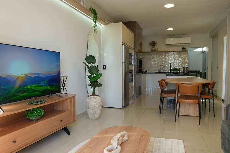Casa Beverly, com Piscina, 3 Quartos e Churrasqueira